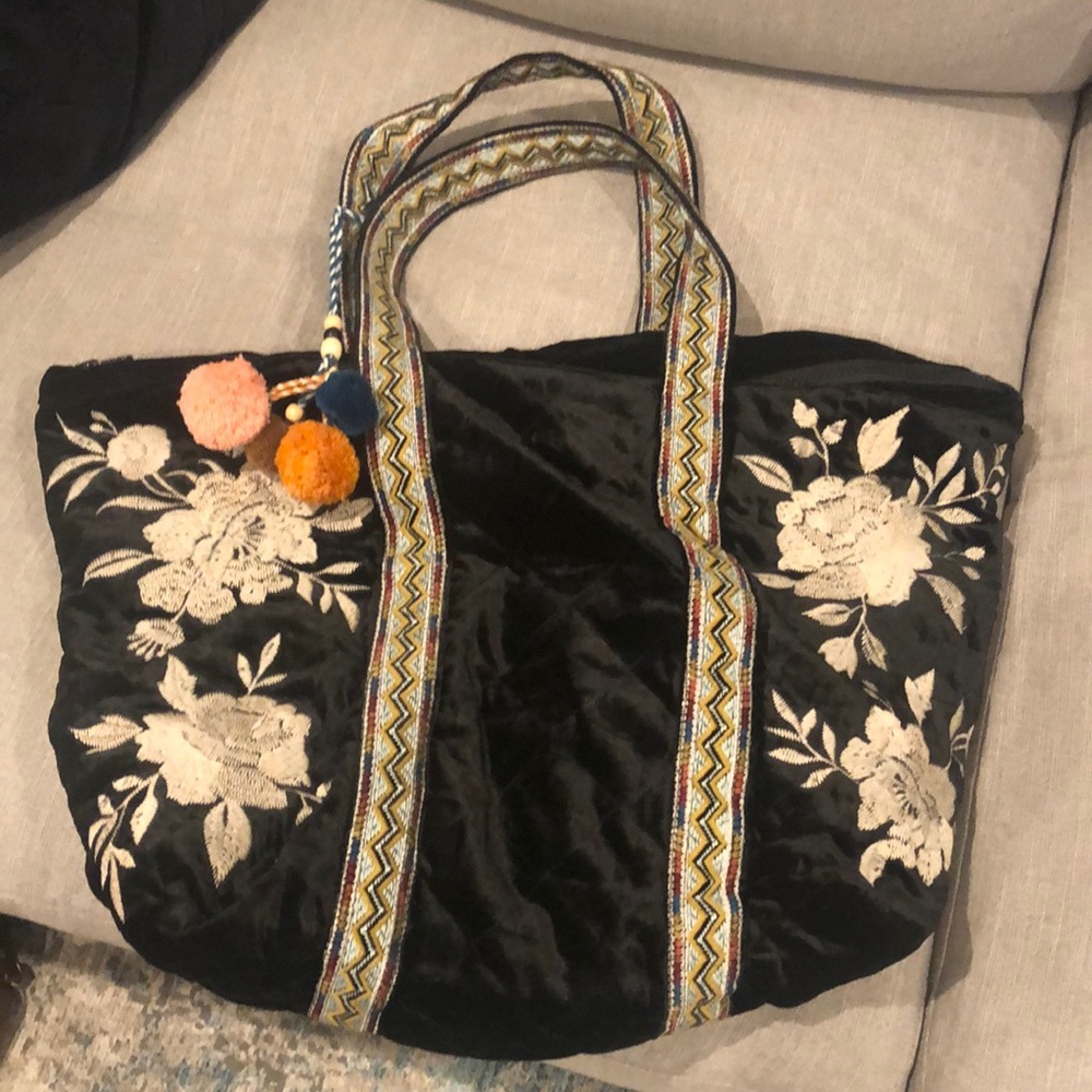 Velvet Johnny Was tote bag